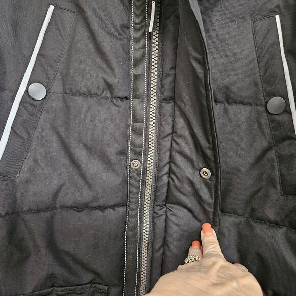 Boys Member's Mark Ultimate Parka Jacket Puffer Sz 14 - 16 Reflective Strips EUC - Picture 4 of 9